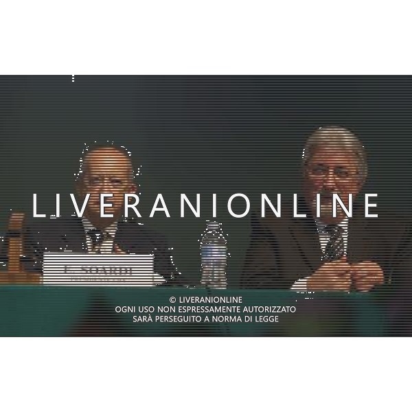 Soardi e Barbieri,convegno banca valsabbina (Bs) 03 maggio 2014 a Brescia.Ph Fotolive Fabrizio Cattina AG ALDO LIVERANI SAS 
