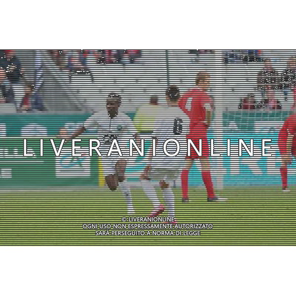 Joie Francois Xavier FUMU TAMUZO - 03.05.2014 - Auxerre / Reims - Finale Coupe Gambardella 2014 - Photo : Dave Winter / Icon Sport AG ALDO LIVERANI SAS ONLY ITALY