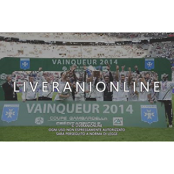 Joie Auxerre - 03.05.2014 - Auxerre / Reims - Finale Coupe Gambardella - Photo : Dave Winter / Icon Sport AG ALDO LIVERANI SAS ONLY ITALY