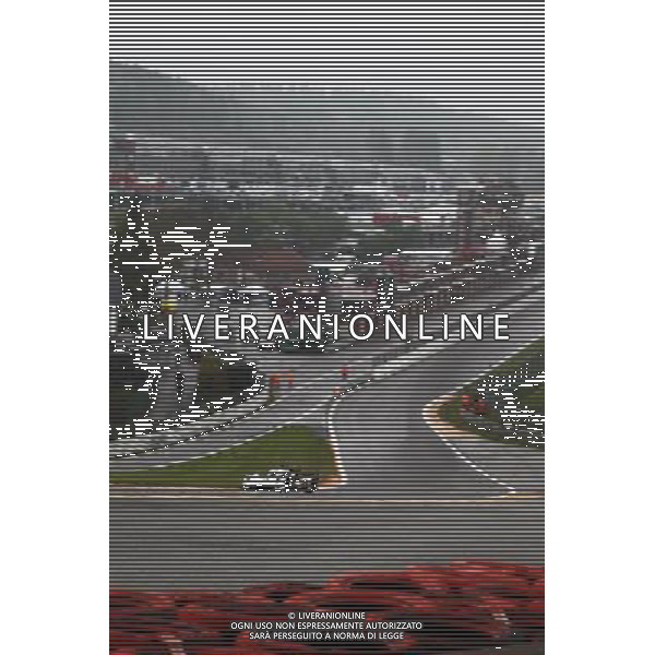 02.05.2014, Circuit de Spa, Francorchamps, BEL, FIA, WEC, 6 Stnden von Spa Francorchamps, im Bild Audi Sport Team Joest / Audi R18 e-tron quattro-Hybrid, Lucas Di Grassi / Loic Duval / Tom Kristensen, im Hintergrund die Boxen // during the 6 Hours of Spa-Francorchamps of FIA World Endurance Championship at the Circuit de Spa in Francorchamps, Belgium on 2014/05/02. EXPA Pictures © 2014, PhotoCredit: EXPA/ Eibner-Pressefoto/ Bermel *****ATTENTION - OUT of GER***** ©photoshot/AGENZIA ALDO LIVERANI SAS - ITALY ONLY - EDITORIAL USE ONLY