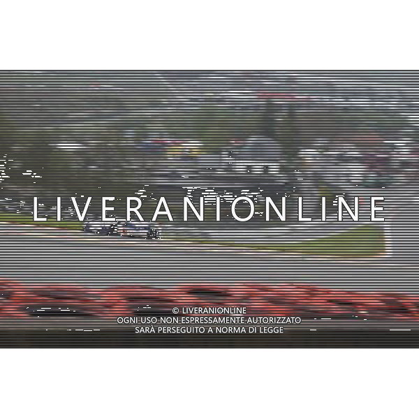 02.05.2014, Circuit de Spa, Francorchamps, BEL, FIA, WEC, 6 Stnden von Spa Francorchamps, im Bild Toyota Racing / Toyota TS 040 - Hybrid, Anthony Davidson / Nicolas Lapierre / Sebastien Buemi, im Hintergrund die Boxenanlagen // during the 6 Hours of Spa-Francorchamps of FIA World Endurance Championship at the Circuit de Spa in Francorchamps, Belgium on 2014/05/02. EXPA Pictures © 2014, PhotoCredit: EXPA/ Eibner-Pressefoto/ Bermel *****ATTENTION - OUT of GER***** ©photoshot/AGENZIA ALDO LIVERANI SAS - ITALY ONLY - EDITORIAL USE ONLY