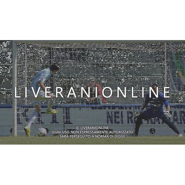 Campionato di Calcio Lega Pro Prima Divisione Girone A 2013/2014 30 Giornata Cremona - 04.05.2014 Cremonese-Virtus Entella Nella Foto:gol mancato da moreo stefano /Ph.Vitez-Ag. Aldo Liverani
