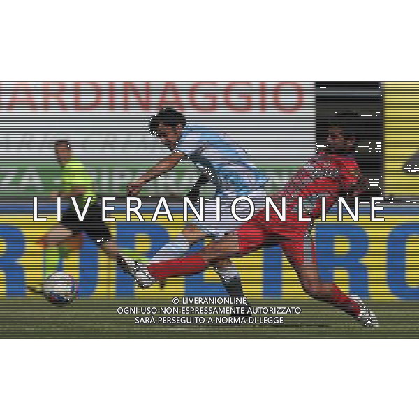 Campionato di Calcio Lega Pro Prima Divisione Girone A 2013/2014 30 Giornata Cremona - 04.05.2014 Cremonese-Virtus Entella Nella Foto:gol di staiti lorenzo /Ph.Vitez-Ag. Aldo Liverani