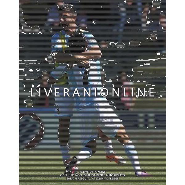 Campionato di Calcio Lega Pro Prima Divisione Girone A 2013/2014 30 Giornata Cremona - 04.05.2014 Cremonese-Virtus Entella Nella Foto:l\'esultanza di staiti lorenzo /Ph.Vitez-Ag. Aldo Liverani