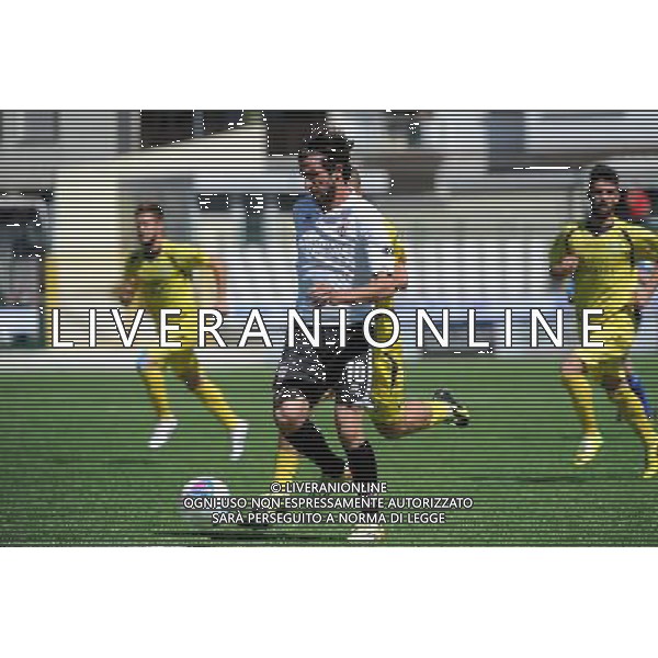 Vercelli 4-05-2014 Stadio Silvio Piola Campionato Lega PRO Prima Divisione girone A - 30å¡ giornata Pro Vercelli - Carrarese nella foto Iemmello foto Roberto Garavaglia - ag. Aldo Liverani sas