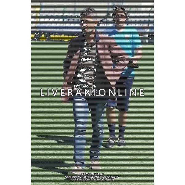 Vercelli 4-05-2014 Stadio Silvio Piola Campionato Lega PRO Prima Divisione girone A - 30Â° giornata Pro Vercelli - Carrarese nella foto Cristiano Scazzola allenatore della Pro Vercelli foto Roberto Garavaglia - ag. Aldo Liverani sas