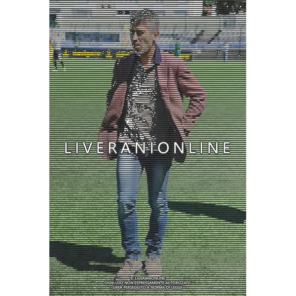 Vercelli 4-05-2014 Stadio Silvio Piola Campionato Lega PRO Prima Divisione girone A - 30Â° giornata Pro Vercelli - Carrarese nella foto Cristiano Scazzola allenatore della Pro Vercelli foto Roberto Garavaglia - ag. Aldo Liverani sas