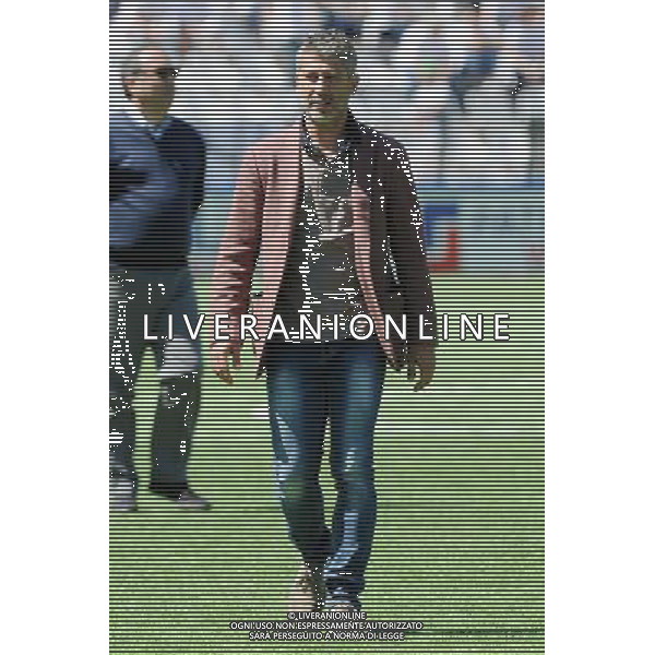 Vercelli 4-05-2014 Stadio Silvio Piola Campionato Lega PRO Prima Divisione girone A - 30Â° giornata Pro Vercelli - Carrarese nella foto Cristiano Scazzola allenatore della Pro Vercelli foto Roberto Garavaglia - ag. Aldo Liverani sas