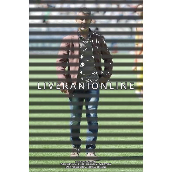 Vercelli 4-05-2014 Stadio Silvio Piola Campionato Lega PRO Prima Divisione girone A - 30Â° giornata Pro Vercelli - Carrarese nella foto Cristiano Scazzola allenatore della Pro Vercelli foto Roberto Garavaglia - ag. Aldo Liverani sas