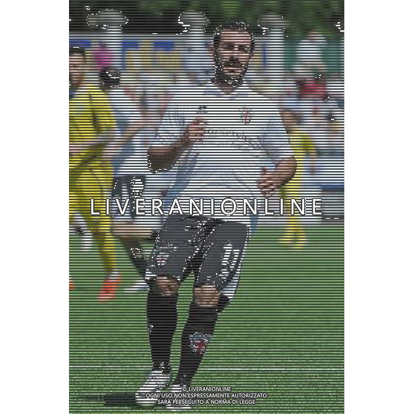 Vercelli 4-05-2014 Stadio Silvio Piola Campionato Lega PRO Prima Divisione girone A - 30Â° giornata Pro Vercelli - Carrarese nella foto Gianni Fabiano (Pro Vercelli) foto Roberto Garavaglia - ag. Aldo Liverani sas