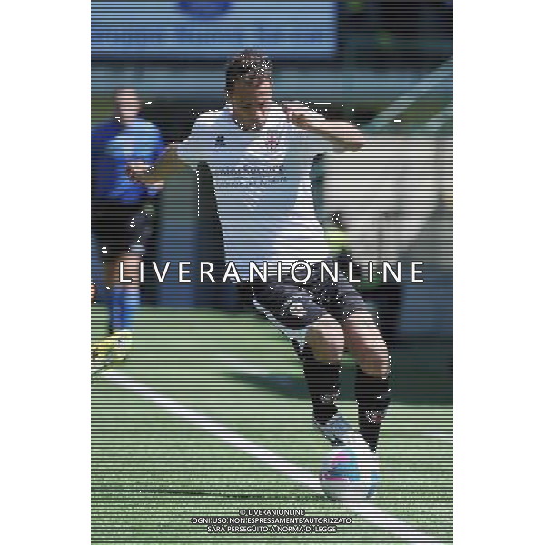 Vercelli 4-05-2014 Stadio Silvio Piola Campionato Lega PRO Prima Divisione girone A - 30Â° giornata Pro Vercelli - Carrarese nella foto Massimiliano Scaglia (Pro Vercelli) foto Roberto Garavaglia - ag. Aldo Liverani sas