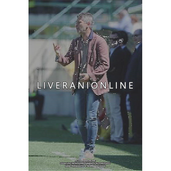 Vercelli 4-05-2014 Stadio Silvio Piola Campionato Lega PRO Prima Divisione girone A - 30Â° giornata Pro Vercelli - Carrarese nella foto Cristiano Scazzola allenatore della Pro Vercelli foto Roberto Garavaglia - ag. Aldo Liverani sas