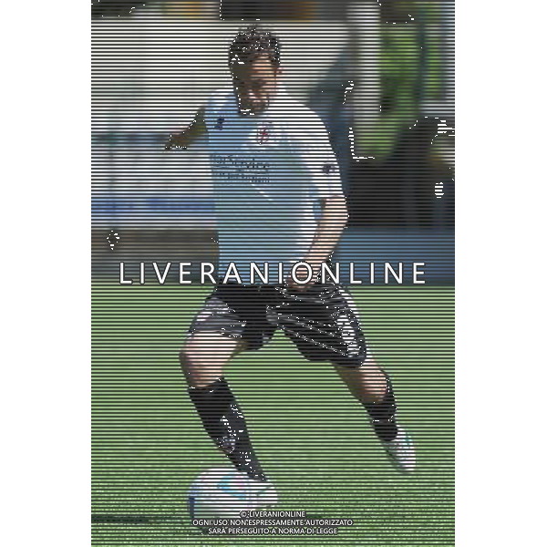 Vercelli 4-05-2014 Stadio Silvio Piola Campionato Lega PRO Prima Divisione girone A - 30Â° giornata Pro Vercelli - Carrarese nella foto Massimiliano Scaglia (Pro Vercelli) foto Roberto Garavaglia - ag. Aldo Liverani sas