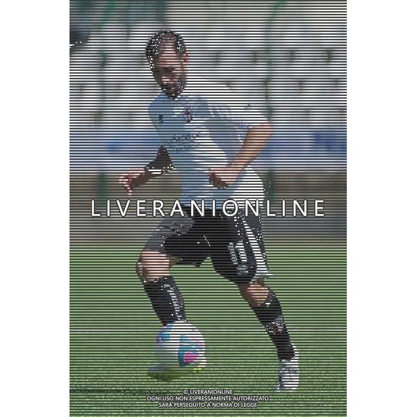Vercelli 4-05-2014 Stadio Silvio Piola Campionato Lega PRO Prima Divisione girone A - 30Â° giornata Pro Vercelli - Carrarese nella foto Gianni Fabiano (Pro Vercelli) foto Roberto Garavaglia - ag. Aldo Liverani sas