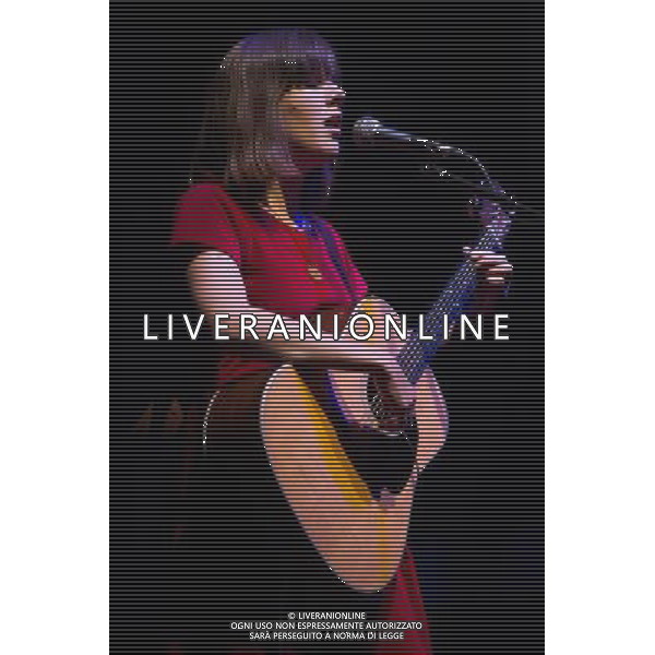 Tiny Ruins (aka Hollie Fullbrook) performs at Royal Festival Hall, London, England, UK on 3rd May 2014. ©photoshot/AGENZIA ALDO LIVERANI SAS - ITALY ONLY - EDITORIAL USE ONLY