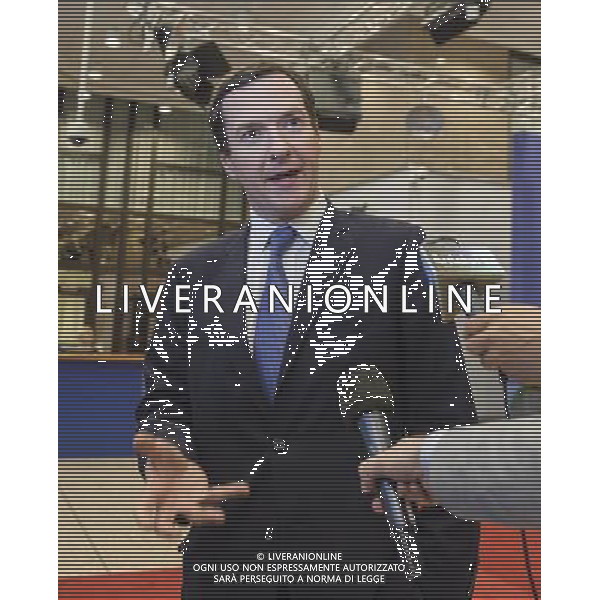 British Chancellor of the Exchequer George Osborne talks to the press after the Ecofin Finance Ministers meeting at the EU council headquarters in Brussels, Belgium on 06.05.2014 by Wiktor Dabkowski ©photoshot/AGENZIA ALDO LIVERANI SAS - ITALY ONLY - Riunione dei Ministri delle finanze dell\' Ecofin presso la sede del Consiglio dell\'Unione europea a Bruxelles, Belgio 06 maggio 2014 