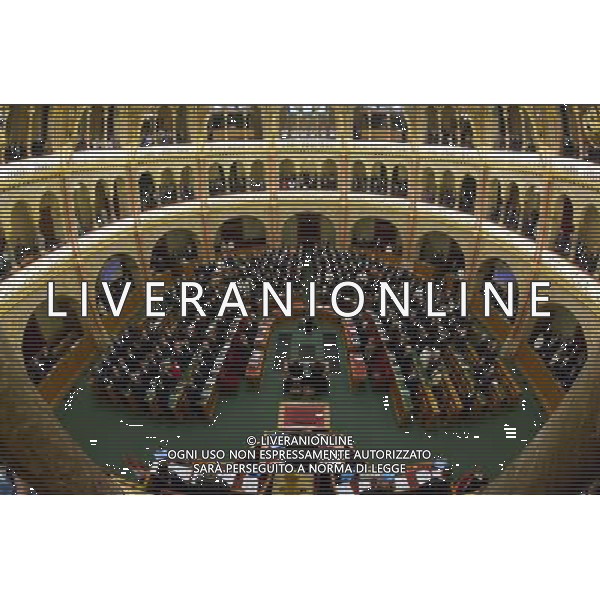 (140506) -- BUDAPEST, May 6, 2014 () -- Photo taken on May 6, 2014 shows the foundation session of the new Hungarian Parliament, in Budapest, Hungary. (/Attila Volgyi) ©PHOTOSHOT/AGENZIA ALDO LIVERANI SAS - ITALY ONLY - EDITORIAL USE ONLY - la sessione di fondazione del nuovo Parlamento ungherese, a Budapest, Ungheria 6 maggio 2014