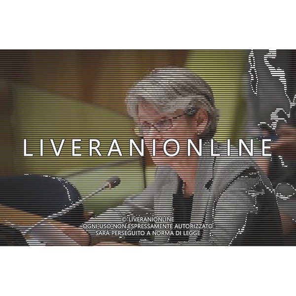 (140505) -- NEW YORK, May 5, 2014 () -- Irina Bokova, the director-general of the UN Educational, Scientific and Cultural Organization (UNESCO), speaks during a special thematic debate of the UN General Assembly (UNGA) on \'Culture and Sustainable Development in the Post-2015 Development Agenda,\' held at the UN headquarters in New York, on May 5, 2014. (/Niu Xiaolei) ©PHOTOSHOT/AGENZIA ALDO LIVERANI SAS - ITALY ONLY - EDITORIAL USE ONLY - Speciale dibattito tematico dell\'Assemblea generale delle Nazioni Unite (UNGA) sul tema \'Cultura e Sviluppo sostenibile nel Agenda per lo sviluppo post-2015\', presso la sede delle Nazioni Unite a New York, il 5 maggio 2014. 