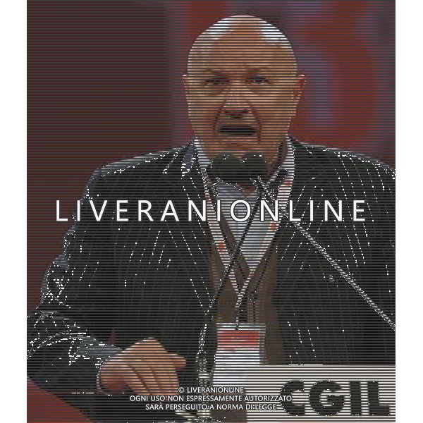 XVII Congresso CGIL 2014 Rimini - 08.05.2014 Nella Foto:Gianni Venturi FIOM Nazionale /Ph.Vitez-Ag. Aldo Liverani