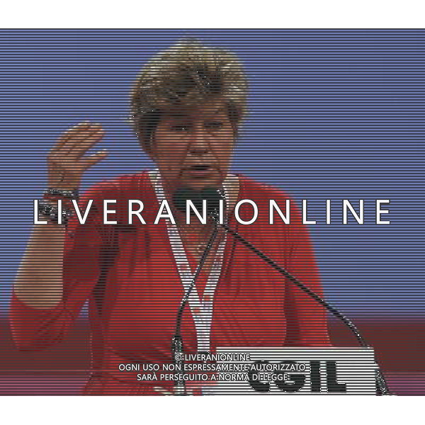 XVII Congresso CGIL 2014 Rimini - 08.05.2014 Nella Foto:Susanna Camusso /Ph.Vitez-Ag. Aldo Liverani