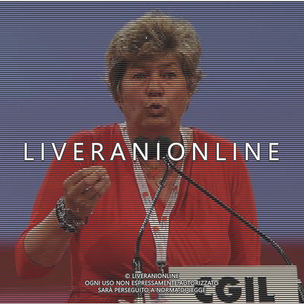 XVII Congresso CGIL 2014 Rimini - 08.05.2014 Nella Foto:Susanna Camusso /Ph.Vitez-Ag. Aldo Liverani