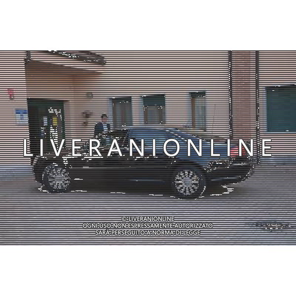L\'arrivo dell\'ex premier Silvio Berlusconi, per l\'inizio dei servizi sociali nella clinica per anziani a Cesano Boscone -Milano 09 maggio 2014 ©gazzaniga/AGENZIA ALDO LIVERANI SAS