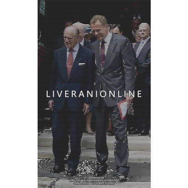 07.05.14 His Royal Highness The Duke of Edinburgh with Lord Rothermere,President , Journalists\' Charity at the Stationers\' Hall London,where he met senior media excutives, journalists, industry figures and sponsors. AG ALDO LIVERANI SAS ONLY ITALY