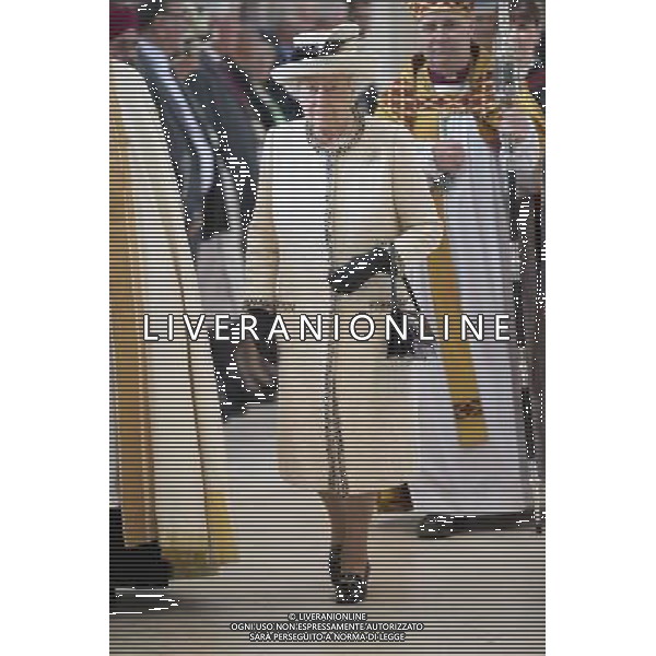 The Queen and The Duke of Edinburgh attended a Service at Chelmsford Cathedral,, as part of the centenary celebrations of Chelmsford Diocese. After the Service, Her Majesty and His Royal Highness met staff and volunteers in the nearby Diocesan Offices\'s AG ALDO LIVERANI SAS ONLY ITALY