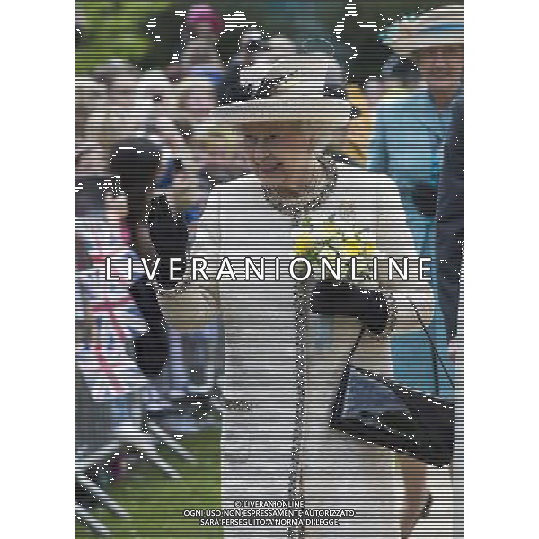 The Queen and The Duke of Edinburgh attended a Service at Chelmsford Cathedral,, as part of the centenary celebrations of Chelmsford Diocese. After the Service, Her Majesty and His Royal Highness met staff and volunteers in the nearby Diocesan Offices\'s AG ALDO LIVERANI SAS ONLY ITALY