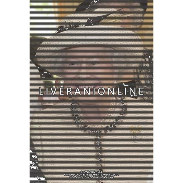 The Queen and The Duke of Edinburgh attended a Service at Chelmsford Cathedral,, as part of the centenary celebrations of Chelmsford Diocese. After the Service, Her Majesty and His Royal Highness met staff and volunteers in the nearby Diocesan Offices\'s AG ALDO LIVERANI SAS ONLY ITALY