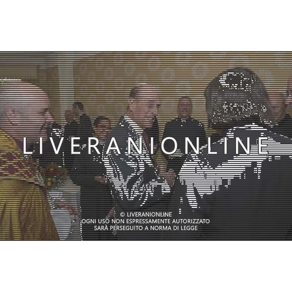 The Queen and The Duke of Edinburgh attended a Service at Chelmsford Cathedral,, as part of the centenary celebrations of Chelmsford Diocese. After the Service, Her Majesty and His Royal Highness met staff and volunteers in the nearby Diocesan Offices\'s AG ALDO LIVERANI SAS ONLY ITALY