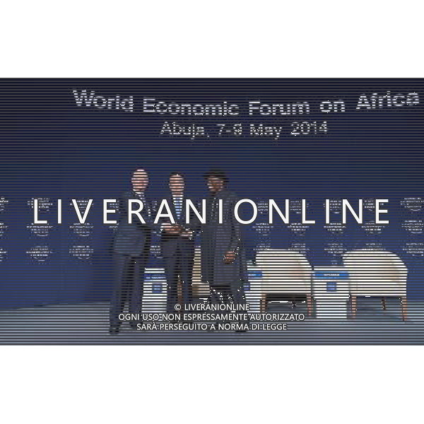 (140508) -- ABUJA, May 8, 2014 () -- Chinese Premier Li Keqiang (C) attends the World Economic Forum on Africa in Abuja, Nigeria, May 8, 2014. (/Li Tao) (zkr) ag aldo liverani sas only italy