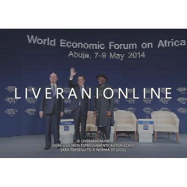 (140508) -- ABUJA, May 8, 2014 () -- Chinese Premier Li Keqiang (C) attends the World Economic Forum on Africa in Abuja, Nigeria, May 8, 2014. (/Li Tao) (zkr) ag aldo liverani sas only italy