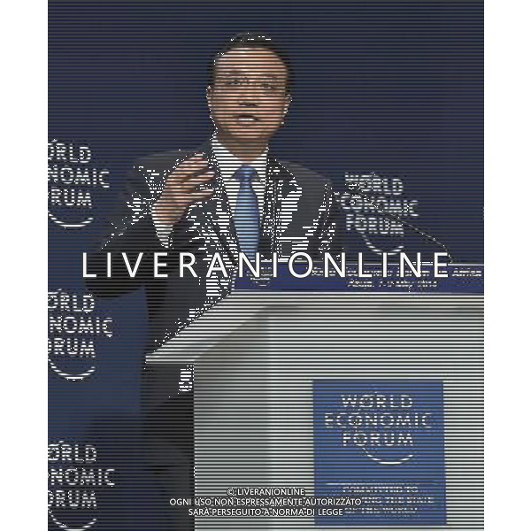 (140508) -- ABUJA, May 8, 2014 () -- Chinese Premier Li Keqiang delivers a speech at the World Economic Forum on Africa in Abuja, Nigeria, May 8, 2014. (/Li Tao) (zkr) ag aldo liverani sas only italy