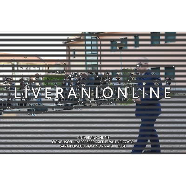 L\'uscita dell\'ex premier Silvio Berlusconi, nel primo giorno ai servizi sociali nella clinica per anziani Sacra Famiglia a Cesano Boscone -Milano 09 maggio 2014 ©Gazzaniga/AGENZIA ALDO LIVERANI SAS