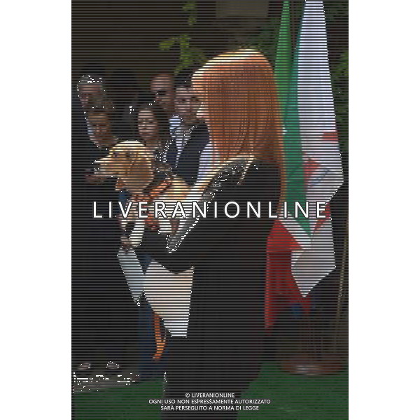 Milano umanitaria Convegno amici degli animali con S Berlusconi e Brambilla FOTO ALDO GAZZANIGA-AG ALDO LIVERANI SAS