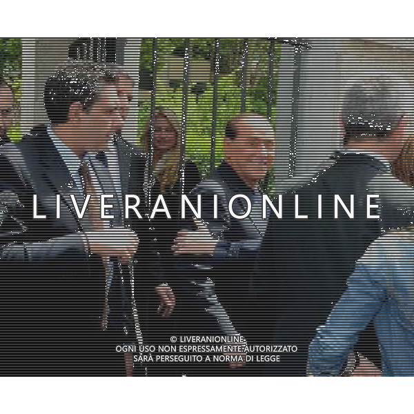 Milano umanitaria Convegno amici degli animali con S Berlusconi e Brambilla FOTO ALDO GAZZANIGA-AG ALDO LIVERANI SAS