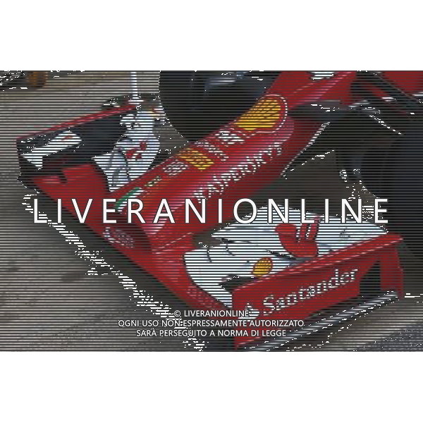 Ferrari F14-T front wing. 10.05.2014. Formula 1 World Championship, Rd 5, Spanish Grand Prix, Barcelona, Spain, Qualifying Day. - www.xpbimages.com, EMail: requests@xpbimages.com - copy of publication required for printed pictures. Every used picture is fee-liable. © Copyright: Batchelor / XPB Images /Agenzia Aldo Liverani sas - ITALY ONLY - EDITORIAL USE ONLY - Gp F1 Spagna - Barcellona - Prove ufficiali
