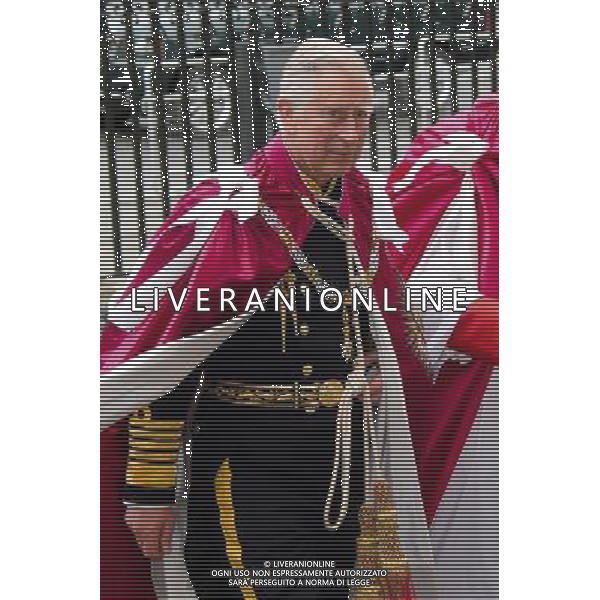 Prince Charles, The Prince of Wales attends the Order of the Bath Service in Westminster Abbey in London, England. 9th May 2014 ©photoshot/AGENZIA ALDO LIVERANI SAS - ITALY ONLY - REALI INGLESI: La regina Elisabetta II al raduno dei Cavalieri dell\'Ordine del Bagno all\'Abbazia di Westminster a Londra inghilterra 9 maggio 2014.