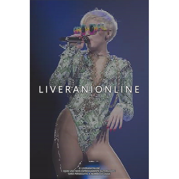 Miley Cyrus performs live at Leeds Arena, Leeds, England as part of her Bangerz tour, 10th May 2014. ©PHOTOSHOT/AGENZIA ALDO LIVERANI SAS - ITALY ONLY - EDITORIAL USE ONLY