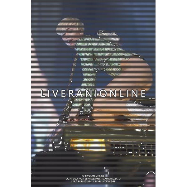Miley Cyrus performs live at Leeds Arena, Leeds, England as part of her Bangerz tour, 10th May 2014. ©PHOTOSHOT/AGENZIA ALDO LIVERANI SAS - ITALY ONLY - EDITORIAL USE ONLY