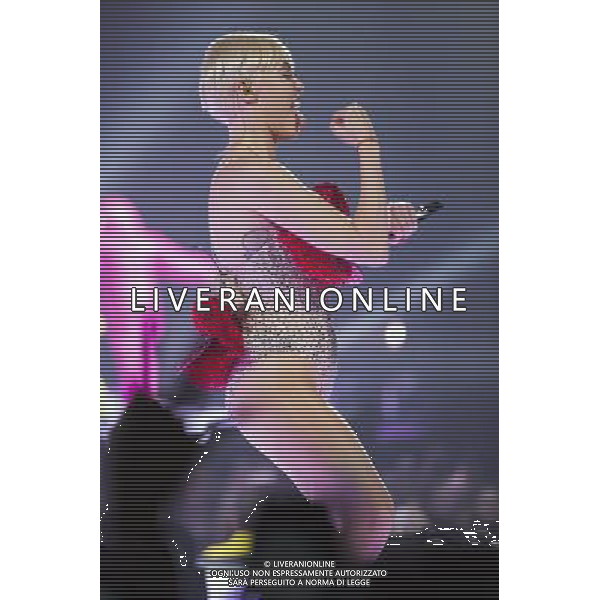 Miley Cyrus performs live at Leeds Arena, Leeds, England as part of her Bangerz tour, 10th May 2014. ©PHOTOSHOT/AGENZIA ALDO LIVERANI SAS - ITALY ONLY - EDITORIAL USE ONLY