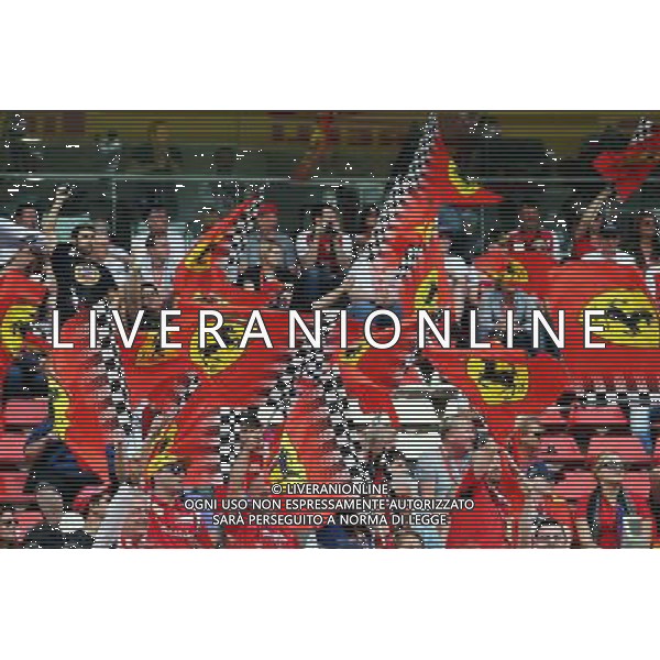 Ferrari fans with flags. 11.05.2014. Formula 1 World Championship, Rd 5, Spanish Grand Prix, Barcelona, Spain, Race Day. - www.xpbimages.com, EMail: requests@xpbimages.com - copy of publication required for printed pictures. Every used picture is fee-liable. © Copyright: Moy / XPB Images AG ALDO LIVERANI SAS ONLY ITALY