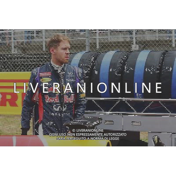 Sebastian Vettel (GER) Red Bull Racing on the grid. 11.05.2014. Formula 1 World Championship, Rd 5, Spanish Grand Prix, Barcelona, Spain, Race Day. - www.xpbimages.com, EMail: requests@xpbimages.com - copy of publication required for printed pictures. Every used picture is fee-liable. © Copyright: Batchelor / XPB Images AG ALDO LIVERANI SAS ONLY ITALY