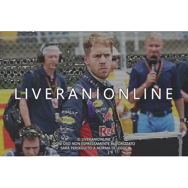 Sebastian Vettel (GER) Red Bull Racing on the grid. 11.05.2014. Formula 1 World Championship, Rd 5, Spanish Grand Prix, Barcelona, Spain, Race Day. - www.xpbimages.com, EMail: requests@xpbimages.com - copy of publication required for printed pictures. Every used picture is fee-liable. © Copyright: Batchelor / XPB Images AG ALDO LIVERANI SAS ONLY ITALY