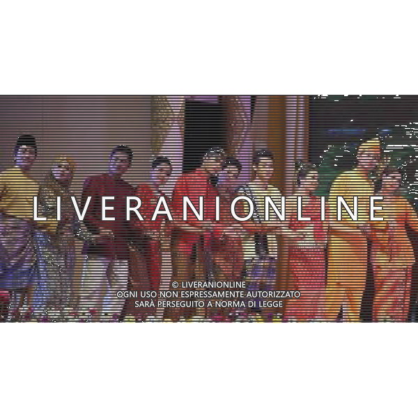 (140510) -- NAY PYI TAW, May 10, 2014 () -- Artists perform during the 24th ASEAN Summit welcome dinner at the Myanmar International Convention Center in Nay Pyi Taw, Myanmar, May 10, 2014. (/Li Peng) (cy) ©PHOTOSHOT/AGENZIA ALDO LIVERANI SAS - ITALY ONLY - EDITORIAL USE ONLY