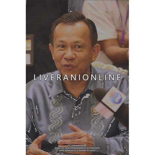 (140510) -- NAY PYI TAW, May 10, 2014 () -- Dr. Kan Zaw, Myanmar Minister of National Planning and Economic Development, speaks at a press conference after the 11th ASEAN Economic Community Council Meeting in Nay Pyi Taw, Myanmar, May 10, 2014. (/U Aung) (lmz) ©PHOTOSHOT/AGENZIA ALDO LIVERANI SAS - ITALY ONLY - EDITORIAL USE ONLY