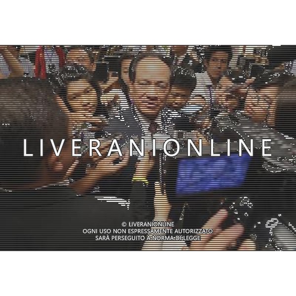 (140511) -- NAY PYI TAW, May 11, 2014 () -- ASEAN Secretary-General Le Luong Minh (C) speaks to media after the 24th ASEAN Summit at Myanmar International Convention Center in Nay Pyi Taw, Myanmar, May 11, 2014. (/U Aung)(dzl) ©PHOTOSHOT/AGENZIA ALDO LIVERANI SAS - ITALY ONLY - EDITORIAL USE ONLY
