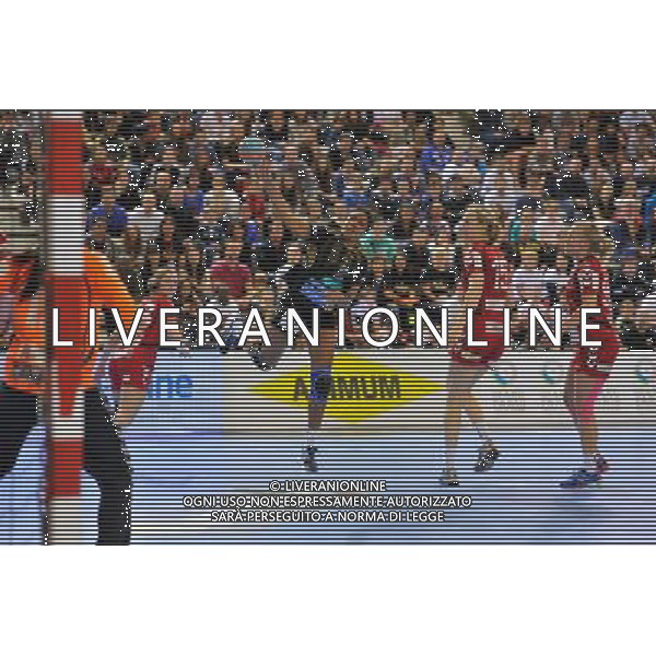 Anne Sophie Kpoze - 11.05.2014 - Issy Paris Hand / H65 Hoor - Finale de la Coupe d\'Europe retour feminine 2014 Photo : Aurelien Meunier / Icon Sport AG ALDO LIVERANI SAS ONLY ITALY AG ALDO LIVERANI SAS ONLY ITALY