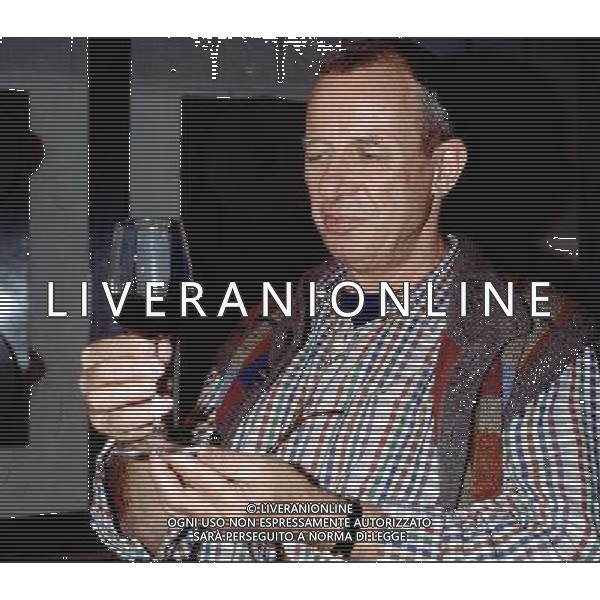 ARCHIVIO GIOVANNI LIVERANI 1990 NELLA FOTO LUIGI VERONELLI ENOLOGO AGENZIA ALDO LIVERANI 